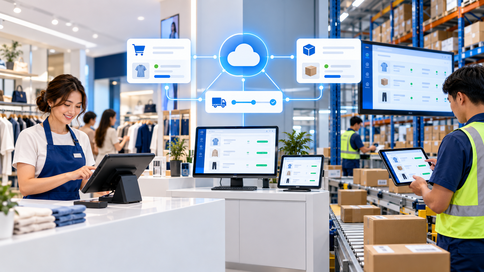 Warehouse inventory visibility